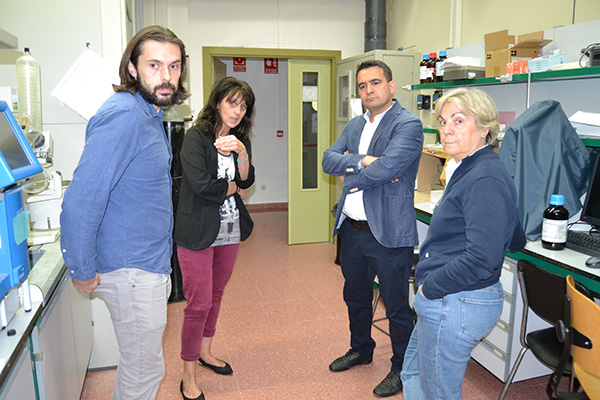 Coskum met Isabel Sobrados and Manuel Amarilla, from the Energy Conversion, Harvesting and Storage Group; Miguel Angel Camblor and Javier Pérez Carvajal, from the Nanostructured Hybrid, Biohybrid and Porous Materials Group; and Eva M. Maya, Marta Iglesias, Berta Gómez-Lor and Felipe Gándara, from the Multifuncional and Supramolecular Materials group. 