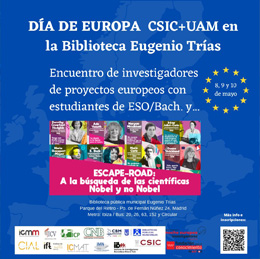 Día de Europa CSIC+UAM en la Biblioteca Eugenio Trías