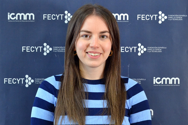 Paula García, en su primer día en el ICMM
