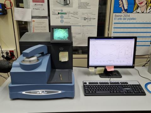 •	The Differential Scanning Calorimeter (DSC-MDSC) 