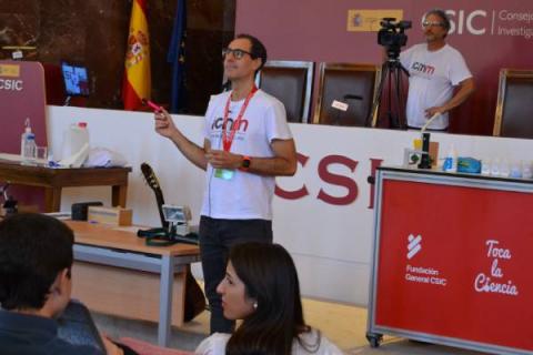 Noche Europea de los investigadores 2022, Iñigo Bretos