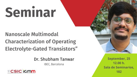 Seminar by Dr. Shubham Tanwar (IBEC Barcelona)