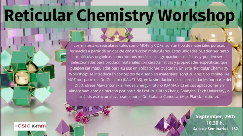 Reticular Chemistry Workshop