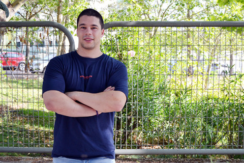 Marcos Menéndez, new PhD student at the Phononic and Photonic group
