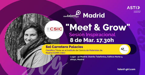 Meet & Grow: Sesión Inspiracional con Sol Carretero