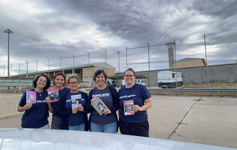 Voluntarias del Escape Road en Soto del Real