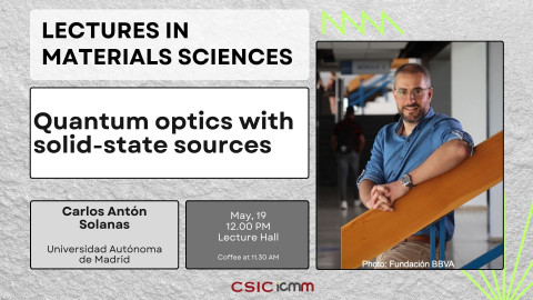 Lectures in Material Sciences by Carlos Antón