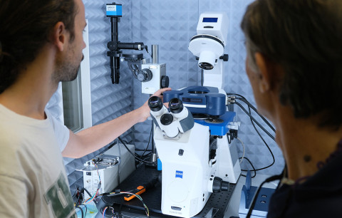 Equipo nanowizard del investigador Ricardo García