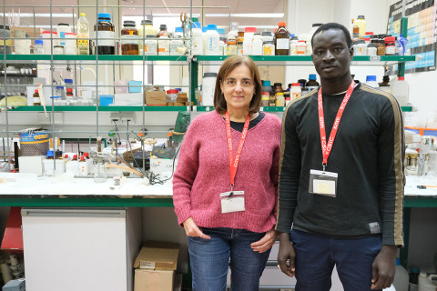 Berta Gómez-Lor, Ibrahima Diop