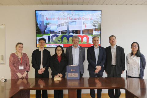 Direction team of the ICMM and the University of Shanghai representatives