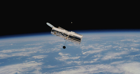 Telescopio espacial Hubble. Foto: NASA.
