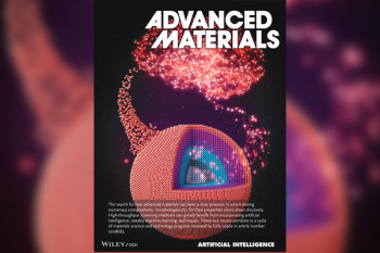 Cefe López, a researcher at Materials Science Institute of Madrid (ICMM), CSIC, signs a frontispiece at Advanced Materials magazine, one of the main publications in the sector. The scientist wrote an article in which he reviews the relationship between the progresses of advanced materials and a new scenario represented by Artificial Intelligence.
