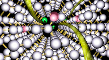 Researchers investigate how boron-doped diamonds reach a state of "superconductivity"