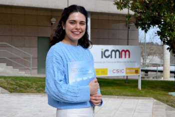Beatriz Pérez defends her Thesis at ICMM: "My research has a direct application on quantum technologies"