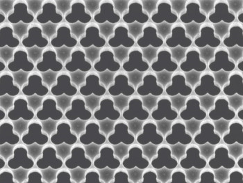 A geometric pattern helps to reduce vibrations at nanostructures