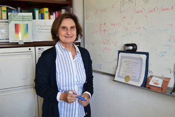 Gloria Platero en su despacho