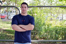 Marcos Menéndez, new Ph.D student at the Phononic and Photonic Nanostructures group