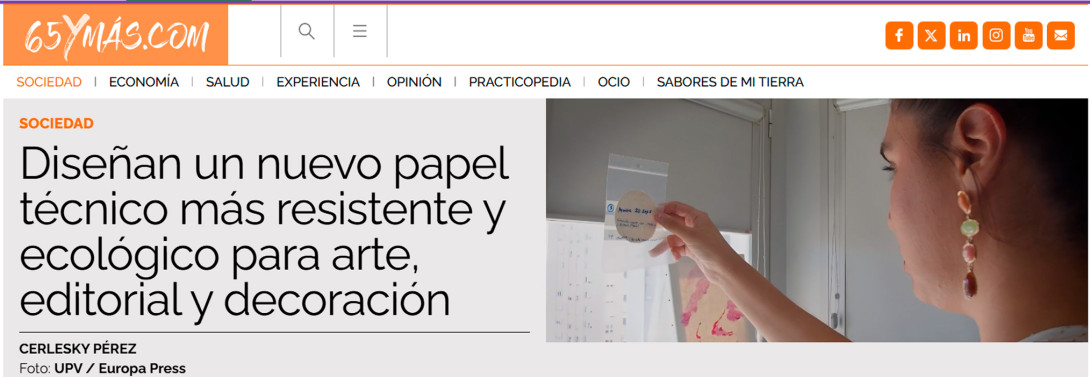 Diseñan un nuevo material técnico más resistente y ecológico para arte, editorial y decoración