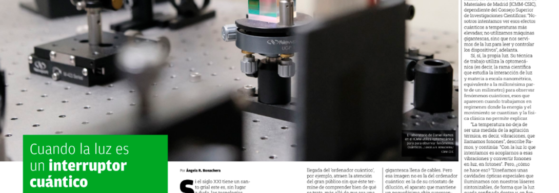 Artículo de Ángela R. Bonachera en CSIC Investiga