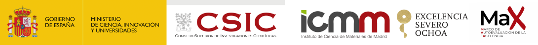 Ministerio de Ciencia, Innovación y Universidades, CSIC, Instituto de Ciencia de Materiales de Madrid, Severo Ochoa, MAX