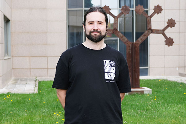 Carlos García Arcos, new PhD researcher in the ESISNA group with José Ignacio Martínez